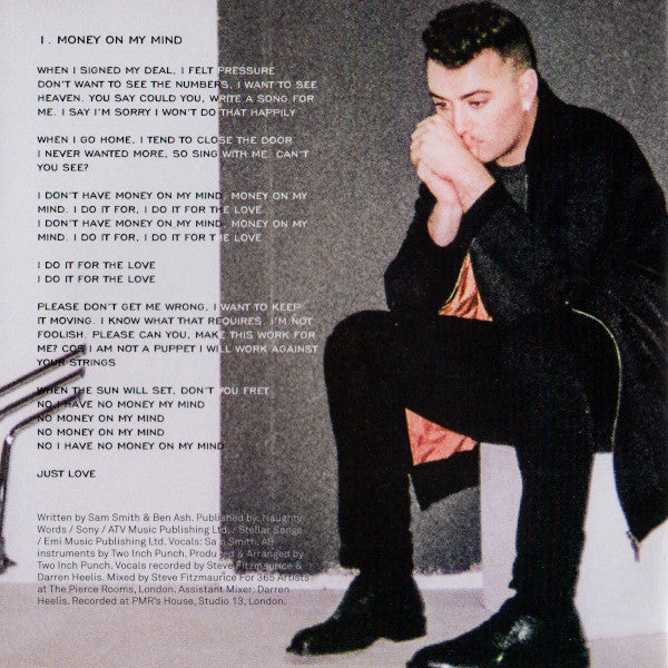 Sam Smith - In The Lonely Hour - CD image 7