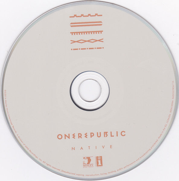 OneRepublic - Native - CD image 2