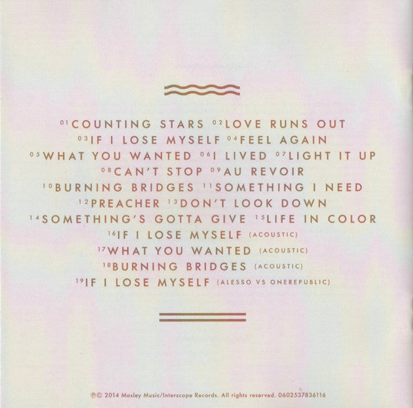 OneRepublic - Native - CD image 4