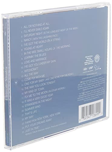 Frank Sinatra - Ultimate Sinatra - CD image 3