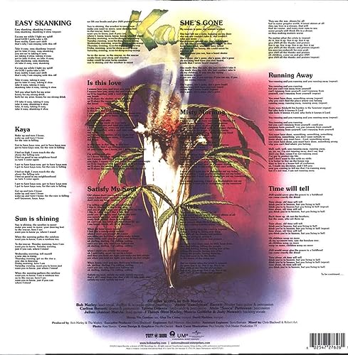 Bob Marley & The Wai - Kaya - Vinyl Record image 2