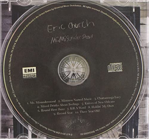 Eric Church - Mr. Misunderstood - CD image 2
