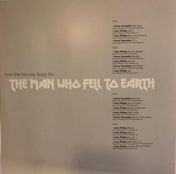 Various - Man Who Fell To Earth - Used Vinyl Record image 3