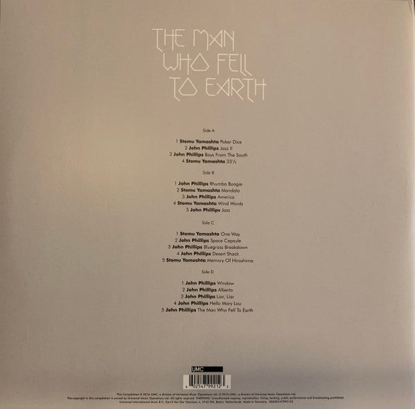 Various - Man Who Fell To Earth - Used Vinyl Record image 4