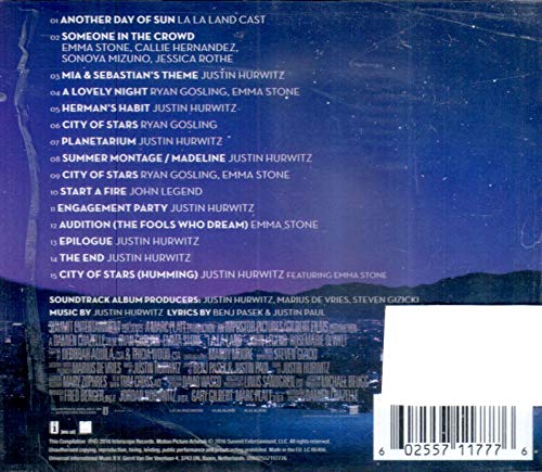 Justin Hurwitz - La La Land (Original Motion Picture Soundtrack) - CD image 2