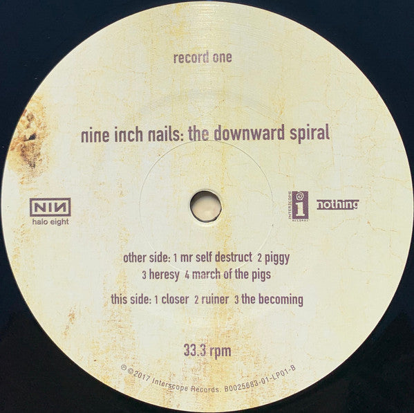 NINE INCH NAILS - Downward Spiral - Vinyl image 5