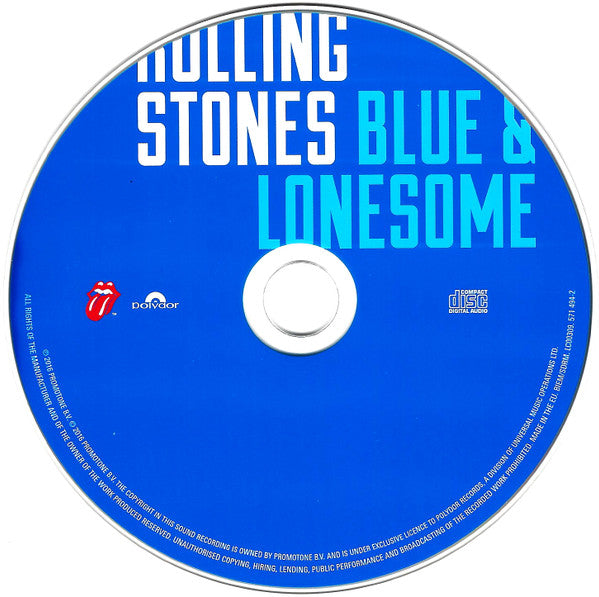 Rolling Stones - Blue & Lonesome - Used CD image 8