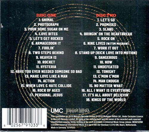 Def Leppard - Story So Far: The Best Of - CD image 2