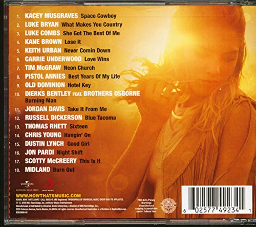 NOW COUNTRY 12 / VAR - CD image 2