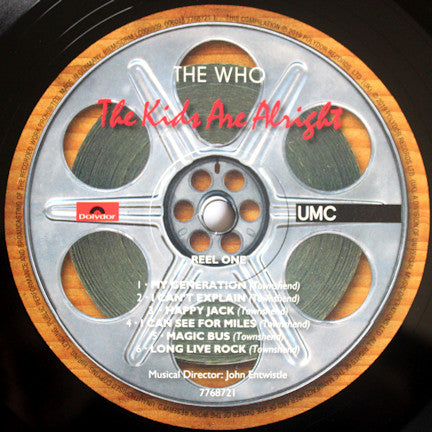 Who - Kids Are Alright - Vinyl Record 12 Remastered Album" image 3