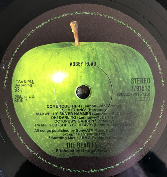 BEATLES - Abbey Road - Vinyl Record 12 INCH RECORD image 3