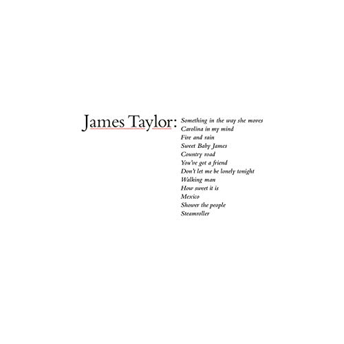 James Taylor - Greatest Hits - Vinyl Record 12 Remastered Album" image 1