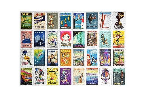 Wanderlust by Harriet Thomas-Bush - 1,000 Piece Happily Puzzle - Non-b image 2