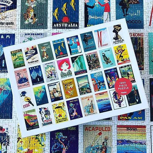 Wanderlust by Harriet Thomas-Bush - 1,000 Piece Happily Puzzle - Non-b image 3