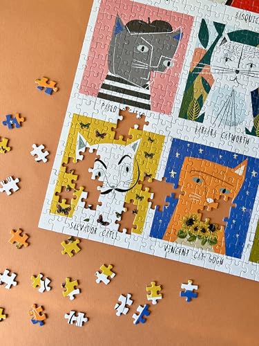 Art Cats by Nia Gould - 1,000 Piece Happily Puzzle - Non-book item image 4