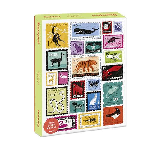 Stamped - 1,000 Piece Happily Puzzle - Non-book item image 1