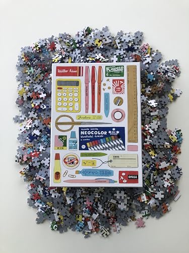 Stationery by Holly Maguire - 1,000 Piece Happily Puzzle - Non-book it image 5