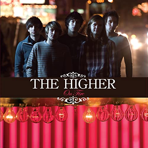 HIGHER - ON FIRE TRI-COLOR (BLACK/HOT PINK/CYAN VINYL) - Vinyl Record image 1