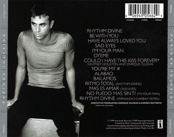 Enrique Iglesias - Enrique - Used CD image 7