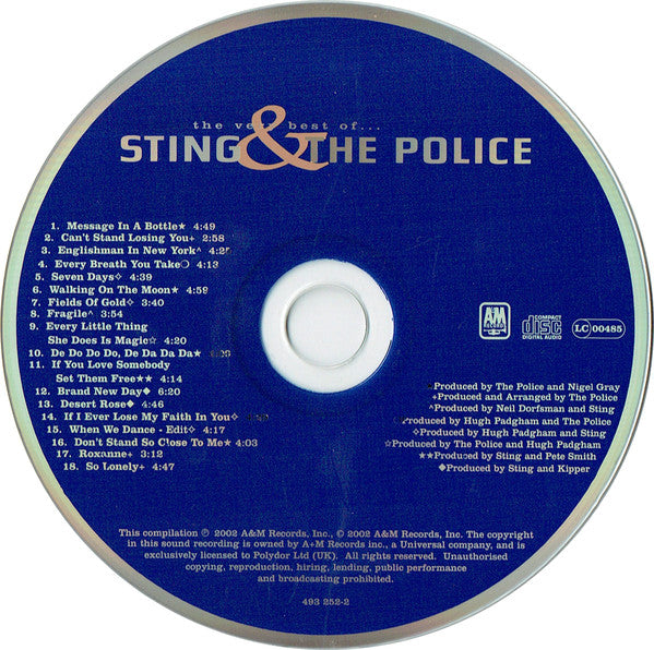 Sting - Very Best Of  & - Used CD image 3