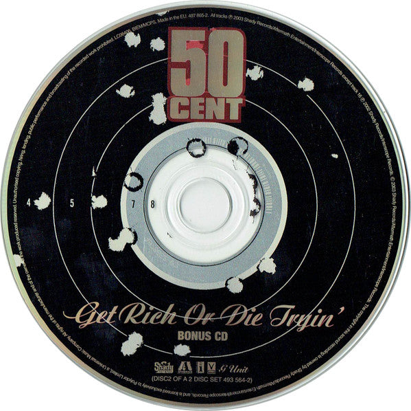50 Cent - Get Rich Or Die Tryin' - CD image 2