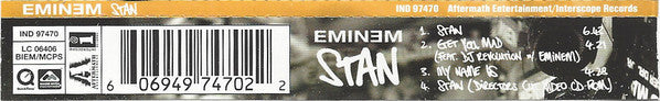 Eminem - Stan - Used CD image 3