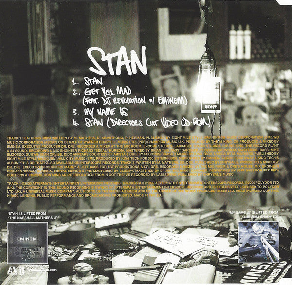 Eminem - Stan - Used CD image 7