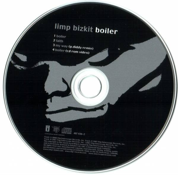 Limp Bizkit - Boiler - Used CD image 7