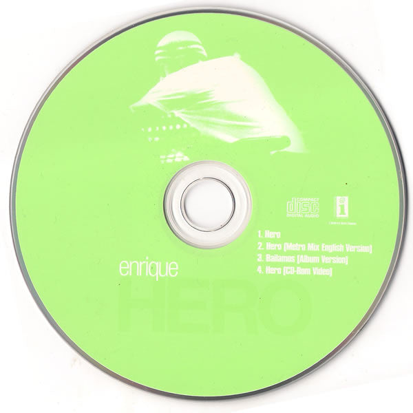 Enrique Iglesias - Hero - Used CD image 4