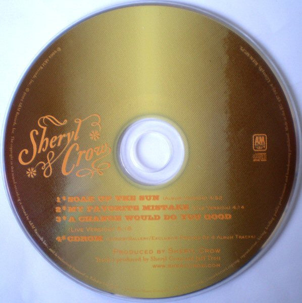Sheryl Crow - Soak Up The Sun - Used CD image 2