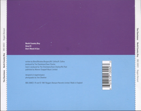 Charlatans - North Country Boy - Used CD image 2