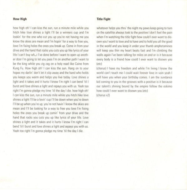 Charlatans - How High - Used CD image 5
