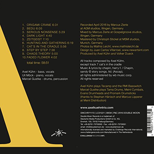 Axel Kuhn Trio - Zeitgeist - CD image 2