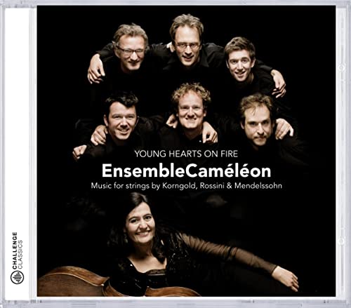 ENSEMBLE CAMELEON - YOUNG HEARTS ON FIRE - KORNGOL - CD image 1