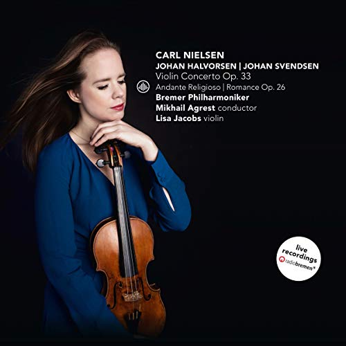 Carl Nielsen - : Violin Concerto Op. 33/Johan Halvorsen: Andante... - CD image 1