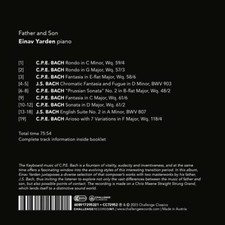 J.S. Bach / C.P.E. Bach: Father and Son - CD image 1