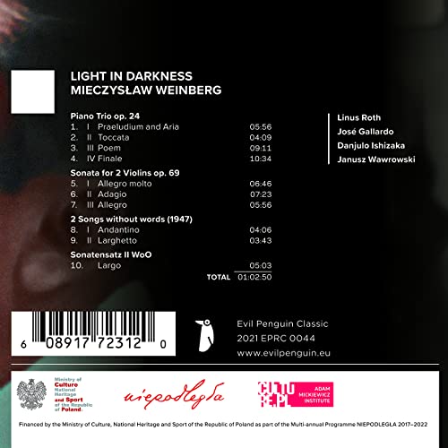 Light In Darkness: Mieczyslaw Weinberg - CD image 2