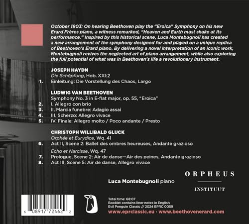 Luca Montebugnoli - Beethoven: Eroica / Erard - CD image 2