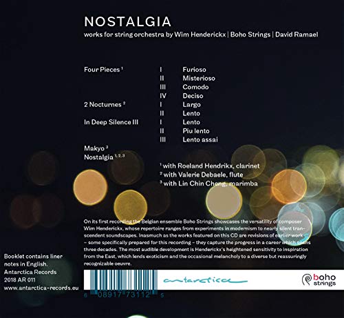 Wim Henderickx - : Nostalgia - CD image 2