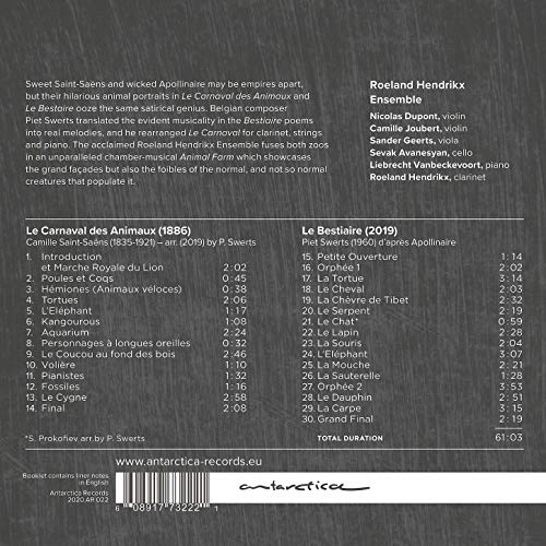 Piet Swerts: Le Bestiaire/Camille Saint-SaÃ«ns: Le Carnaval Des... - C image 2