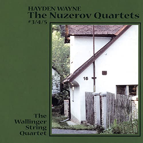 WAYNE - NUZEROV QUARTETS #3, 4 & 5 - CD image 1