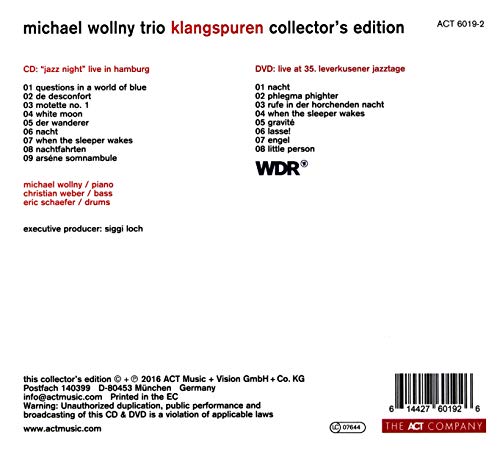 MICHAEL WOLLNY - WOLLNY MICHAEL TRIO / KLANGSPUREN - CD ALBUM image 2