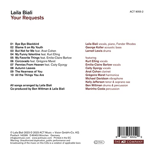 LAILA BIALI - YOUR REQUESTS - CD ALBUM image 2