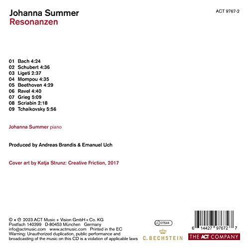 Johanna Summer - Resonanzen - LP - Vinyl Record image 2