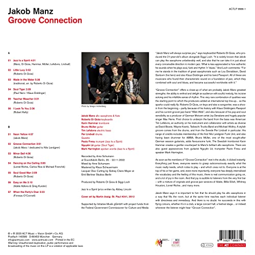 JAKOB MANZ - GROOVE CONNECTION - Vinyl Record 12" RECORD image 2