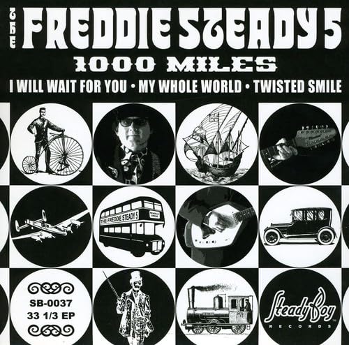 FREDDIE STEADY 5 - 1000 MILES EP - Vinyl Record 7 image 1