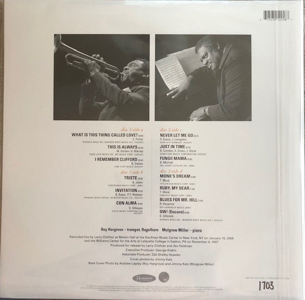 HARGROVE - IN HARMONY (2LP) (RSD) - Vinyl Record image 4