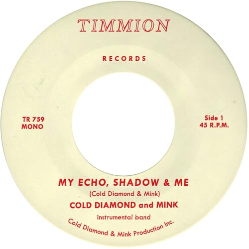 COLD DIAMOND & MINK - MY ECHO, SHADOW AND ME - Vinyl Record VL image 1