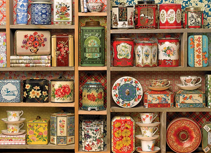 Vintage Tins 1000 Piece Puzzle - Non-book item image 1