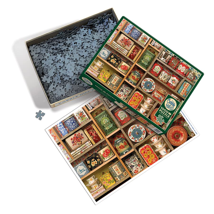 Vintage Tins 1000 Piece Puzzle - Non-book item image 2
